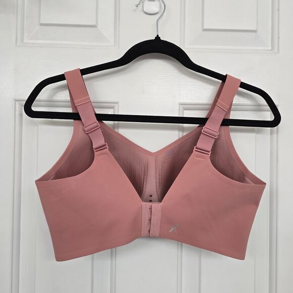 Knix Sports Bra Wireless Comfort Support Mauve Size 6 High Impact Athleisure - Picture 3 of 6